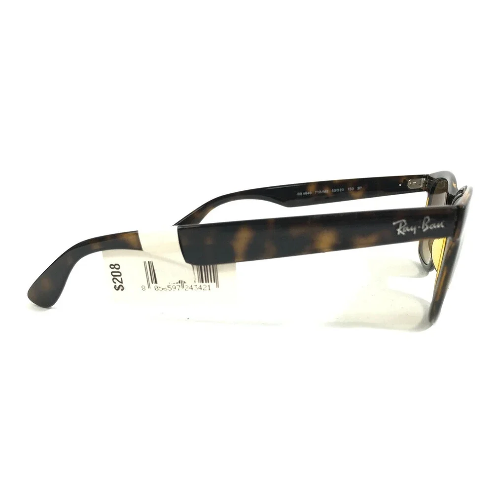 Ray-Ban Sunglasses RB4640 710/M2 Light Havana Frames with Brown Polarized Lenses